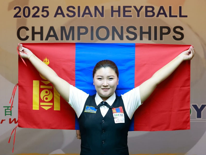 Г.Ган-Орхон хэйболын Ази тивийн аварга боллоо